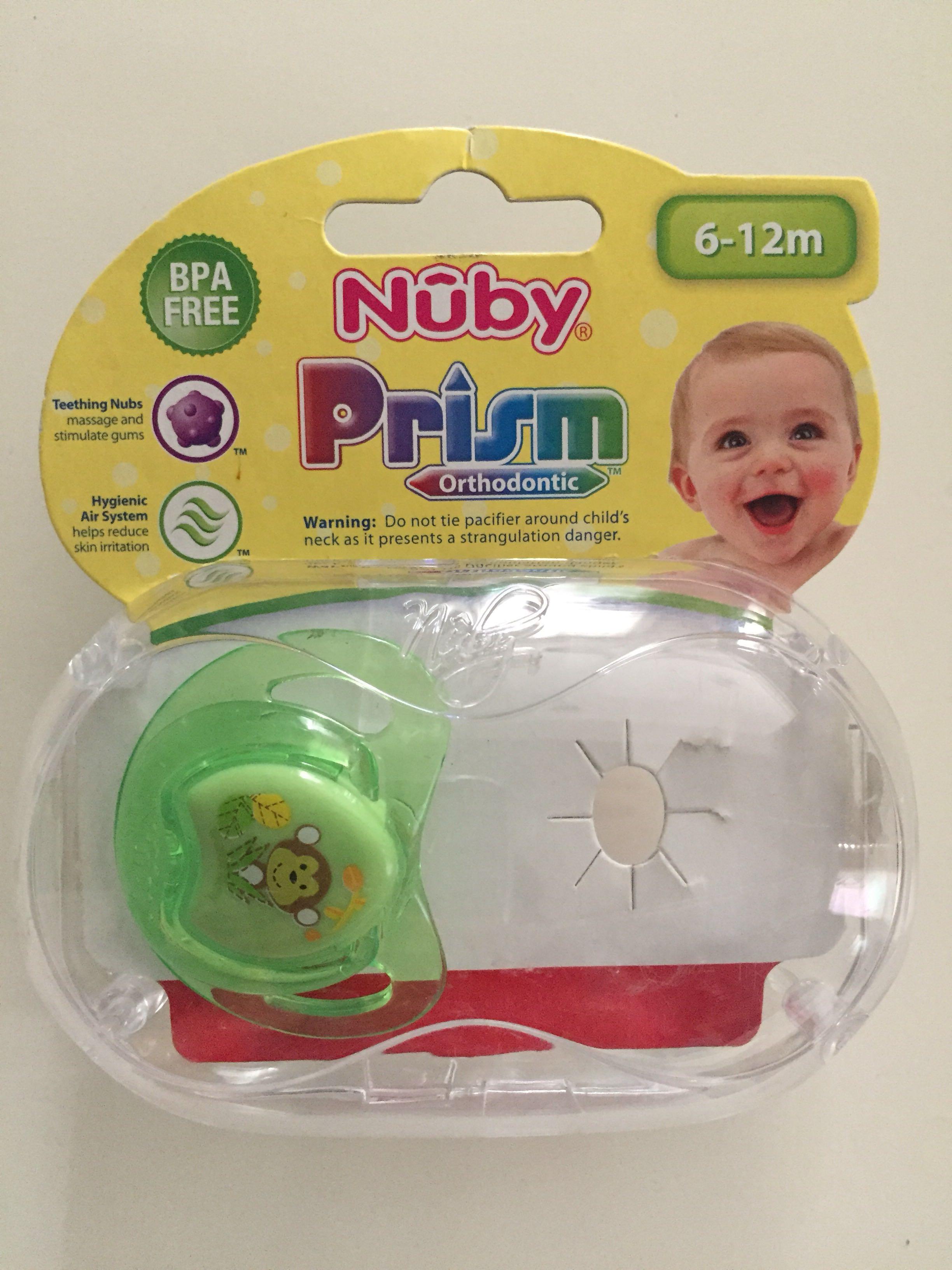 nuby orthodontic pacifier