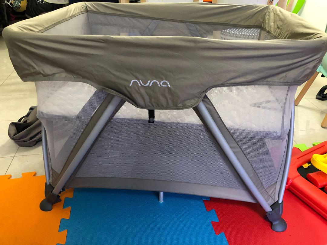 Nuna Sena travel cot safari Babies Kids Baby Nursery Kids