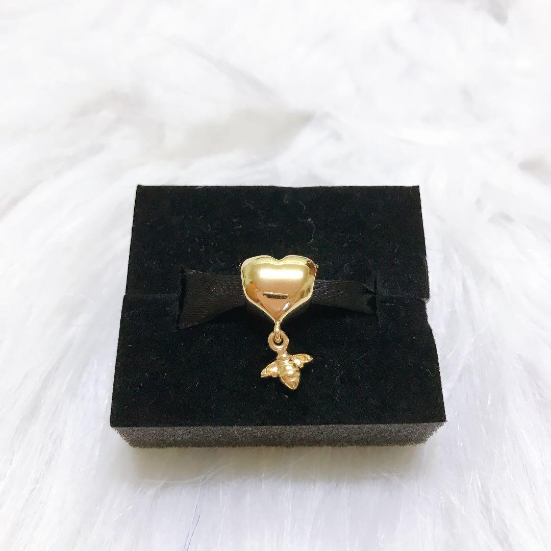 Pandora shine bee charm top
