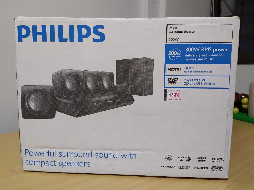 philips 2 in 1 home theatre