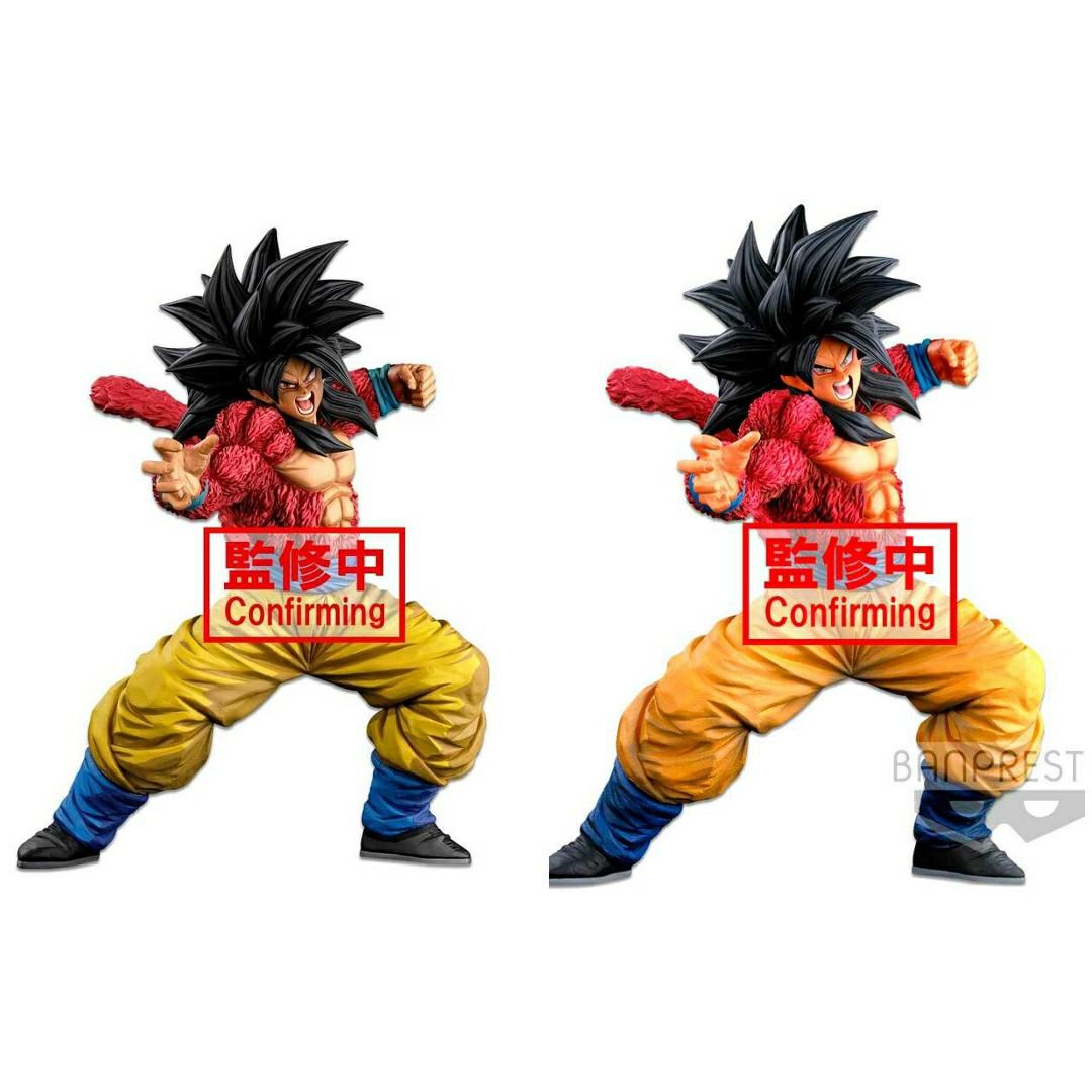 Po Banpresto The Super Saiyan 4 Son Goku Two Dimensions Dragon Ball Super World Figure Colosseum