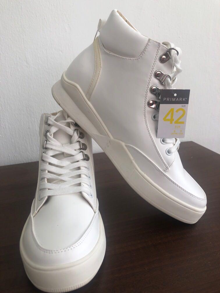 White sneakers primark online