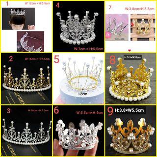 Princess tiara/crown for cake deco