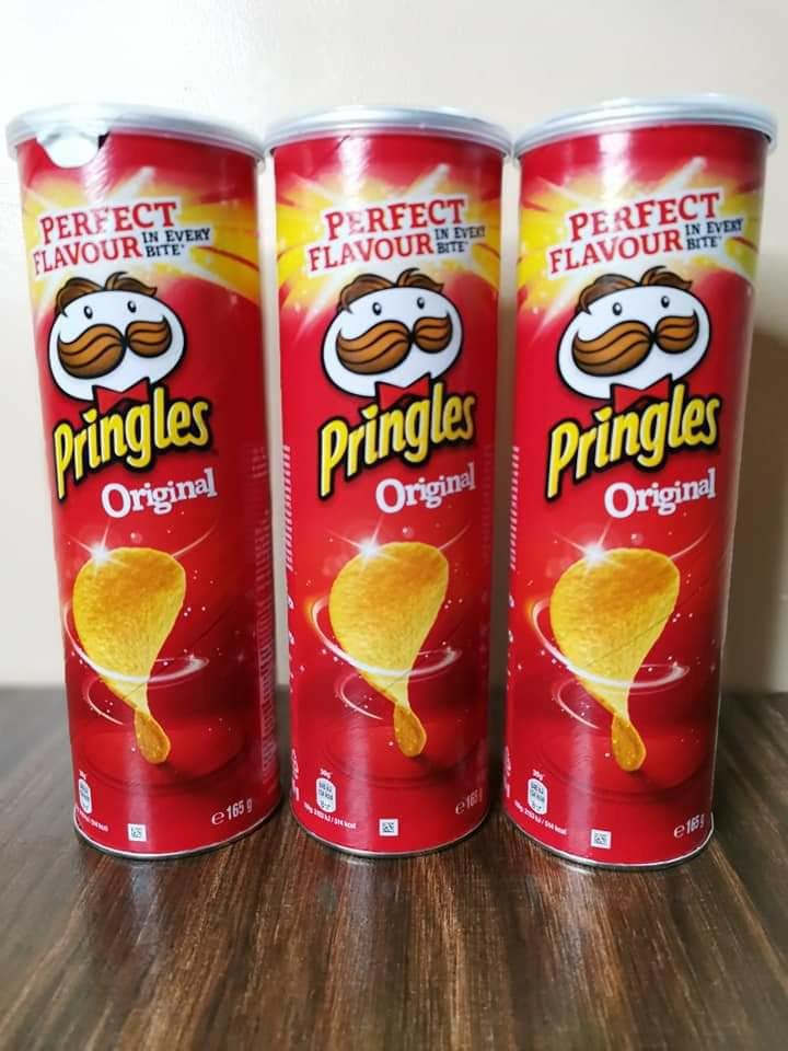 PRINGLES 165g (Category: Local Eats) located in Manila. Submitted by just.random123 (Listing ID 1035905174, Image 3). Description: We always serves the best for you guys❗ SALE❗SALE❗SALE❗ 💯% PRINGLES EUROPE 165g😍😍😍.