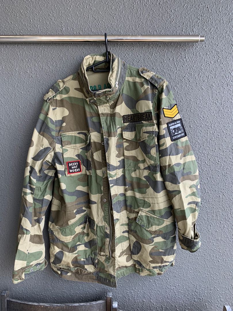Army jacket sales pull and bear