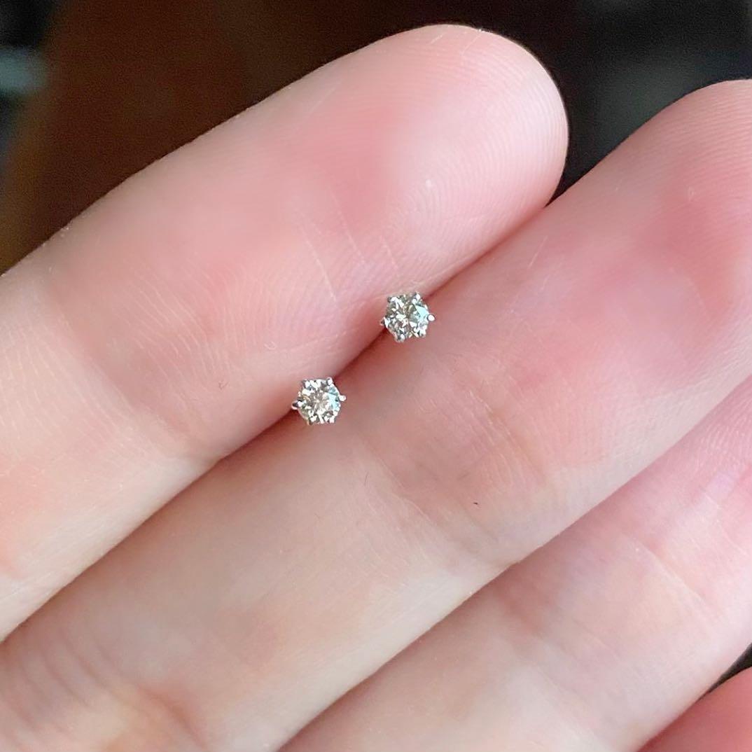 Real Diamond stud earrings