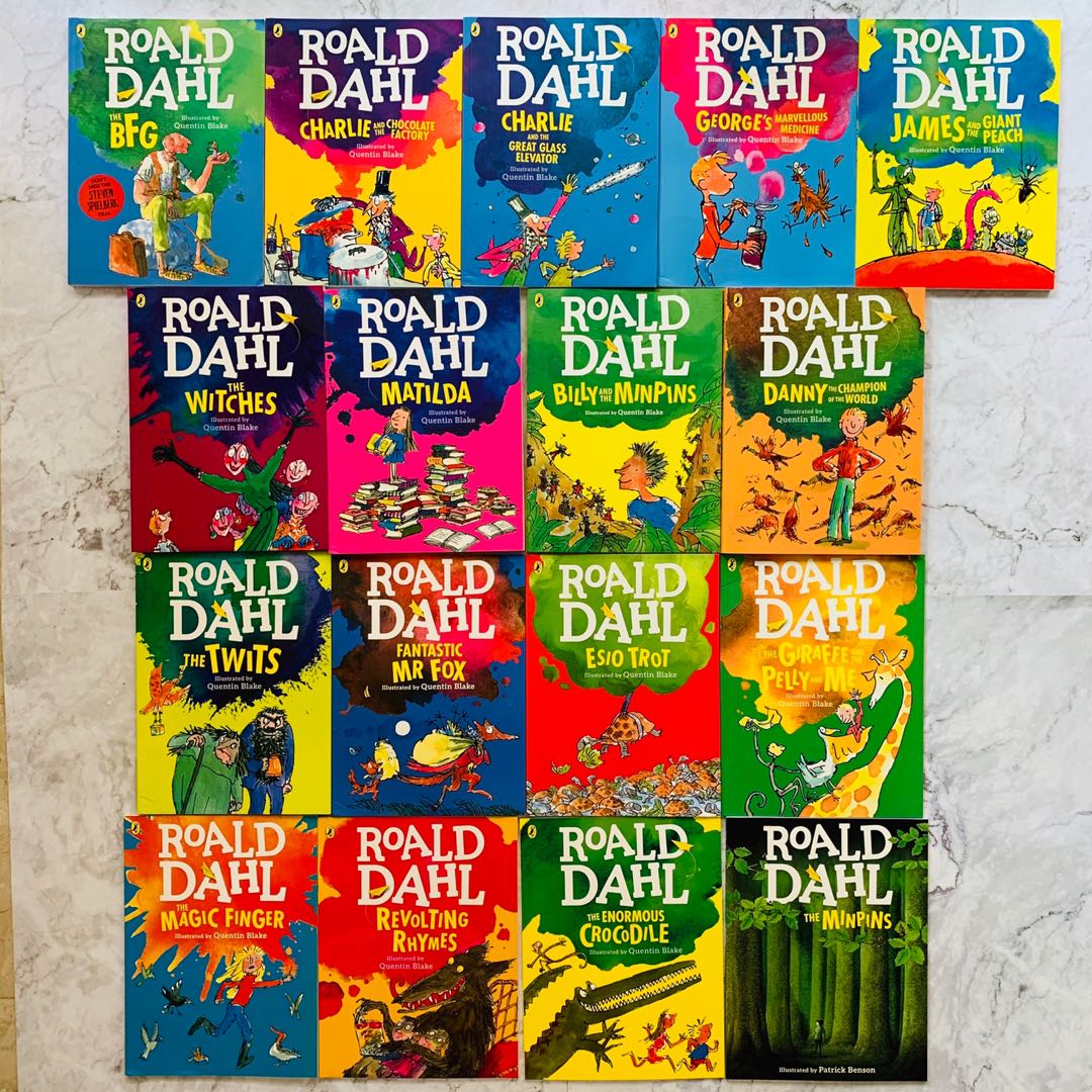 Roald Dahl s Book Big Coloured Edition Hobbies Toys Books Roald Dahl s Book Big Coloured Edition Hobbies Toys Books
