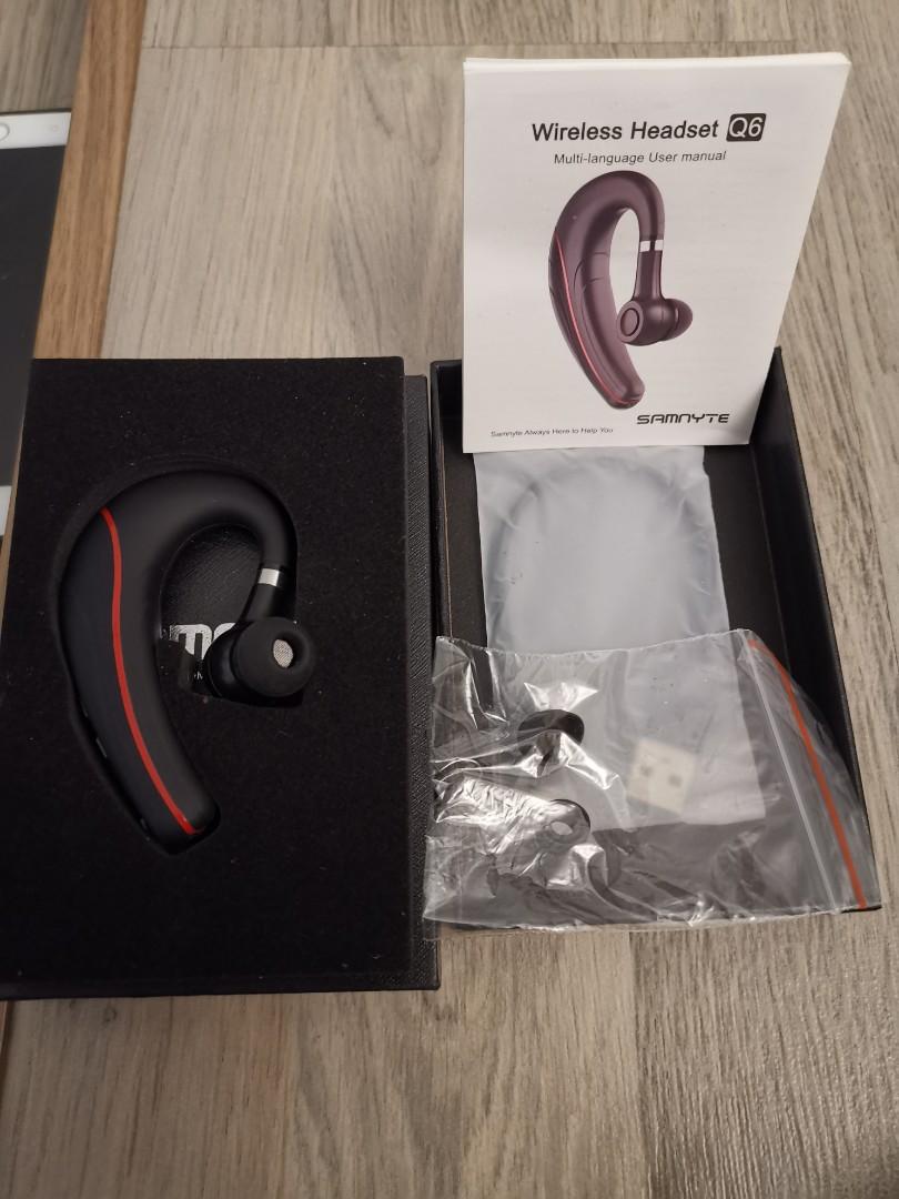 Samnyte Bluetooth (Category: Headphones & Headsets) located in Singapore. Submitted by cyanide (Listing ID 1035809484, Image 2). Description: SAMNYTE Q6 up for grab‼️.