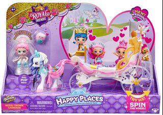 Shopkins Happy places Doll House Line, 1-Pack Royal Convertible, Size: Small, Pink