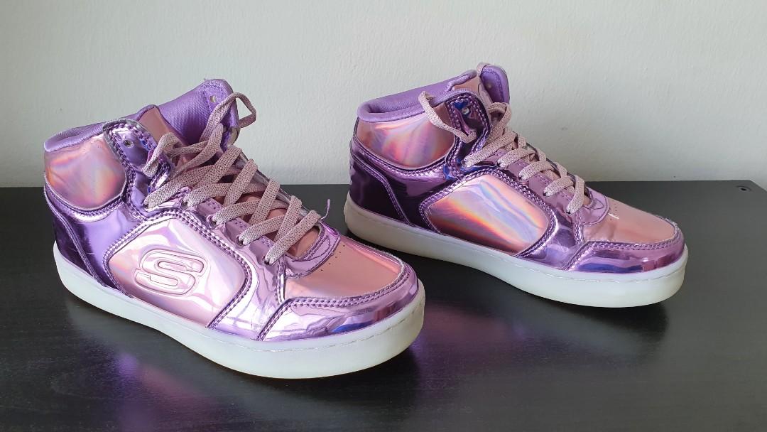 Sketchers Girls Energy Lights Women s Fashion Footwear Sneakers