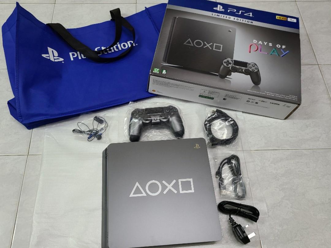 SALE!! 🔥 Ps4 Slim 1TB Days of Plays Edition Playstation 4, 電子遊戲, 電子遊戲機, PlayStation - Carousell