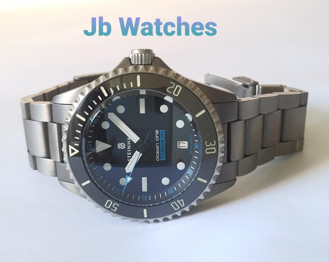 Steinhart Ocean One Titanium 500 Premium Ceramic Mobile Phones Gadgets Wearables Smart Watches on Carousell