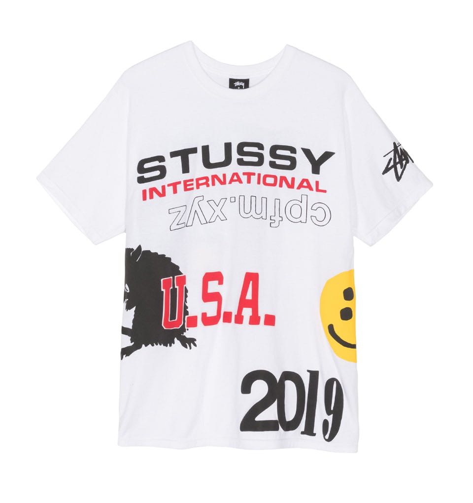 STUSSY CPFM Short Sleeve Tee , Men's Fashion, Tops & Sets, Tshirts 