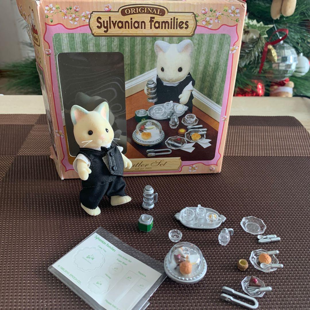 sylvanian families butler set