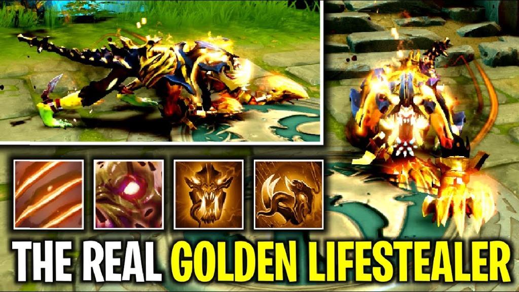 Golden Lifestealer All Battle Pass Golden Immortal Treasure Set Naix Toys Games Video Gaming In Game Products On Carousell The main role of the lifestealer is to fulfill the job of a formidable carry. golden lifestealer all battle pass golden immortal treasure set naix