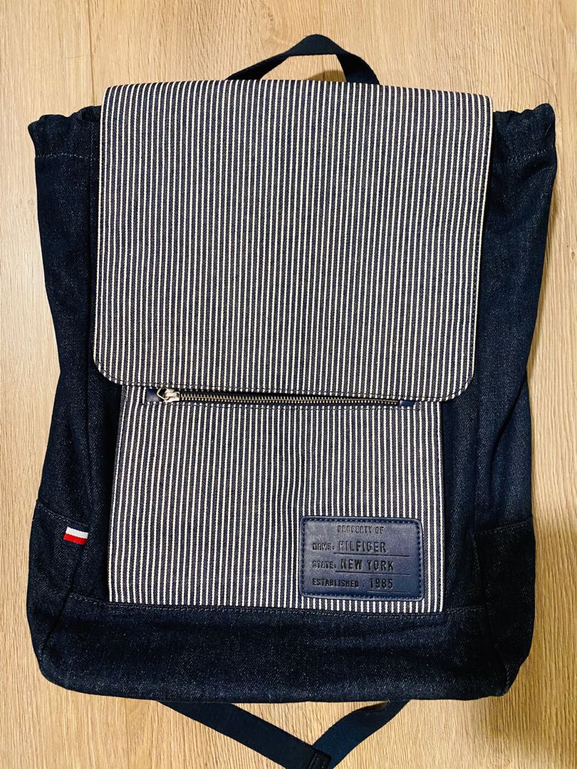 tommy hilfiger denim backpack