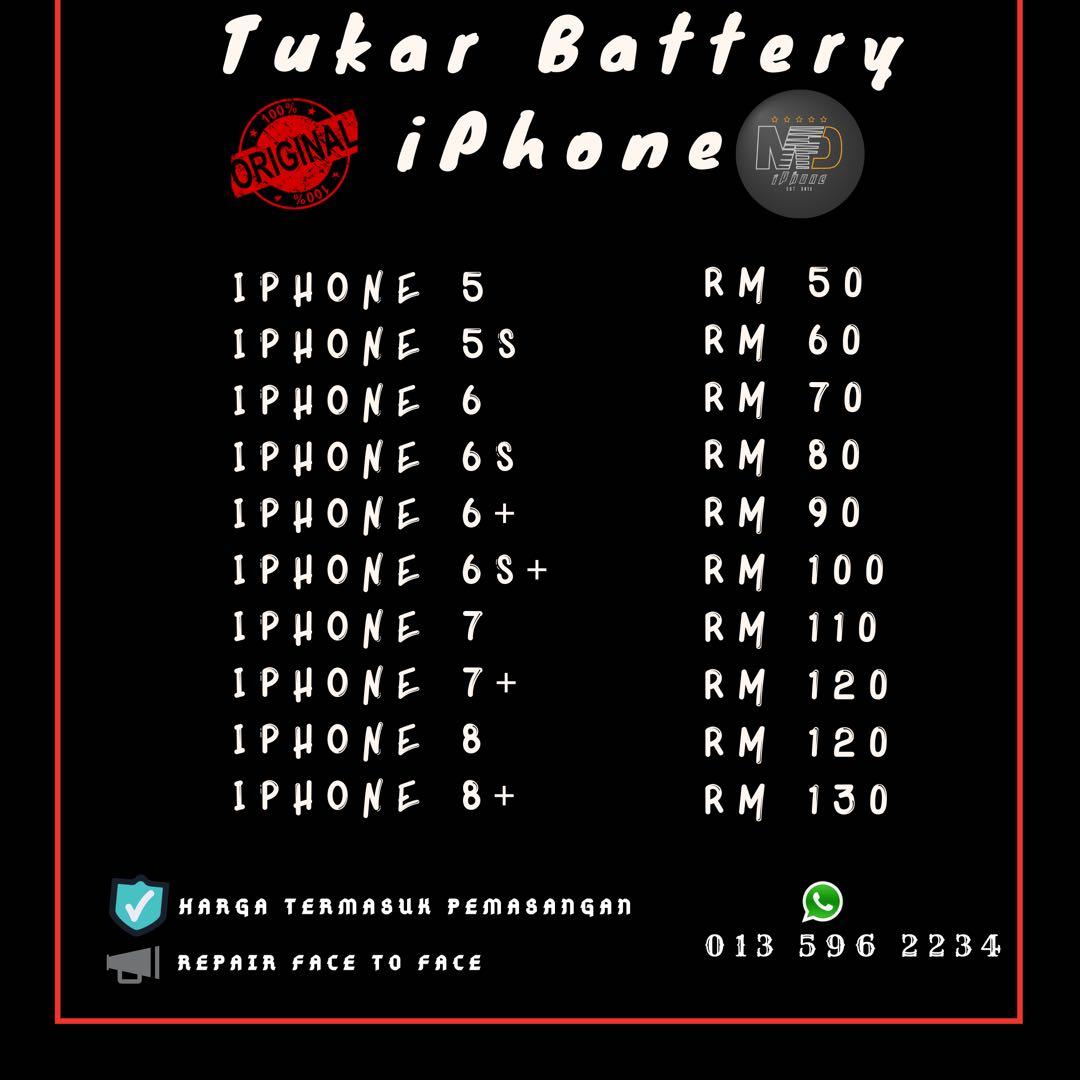 Tukar Battery Iphone Mobile Phones Tablets Mobile Tablet Accessories Mobile Accessories On Carousell