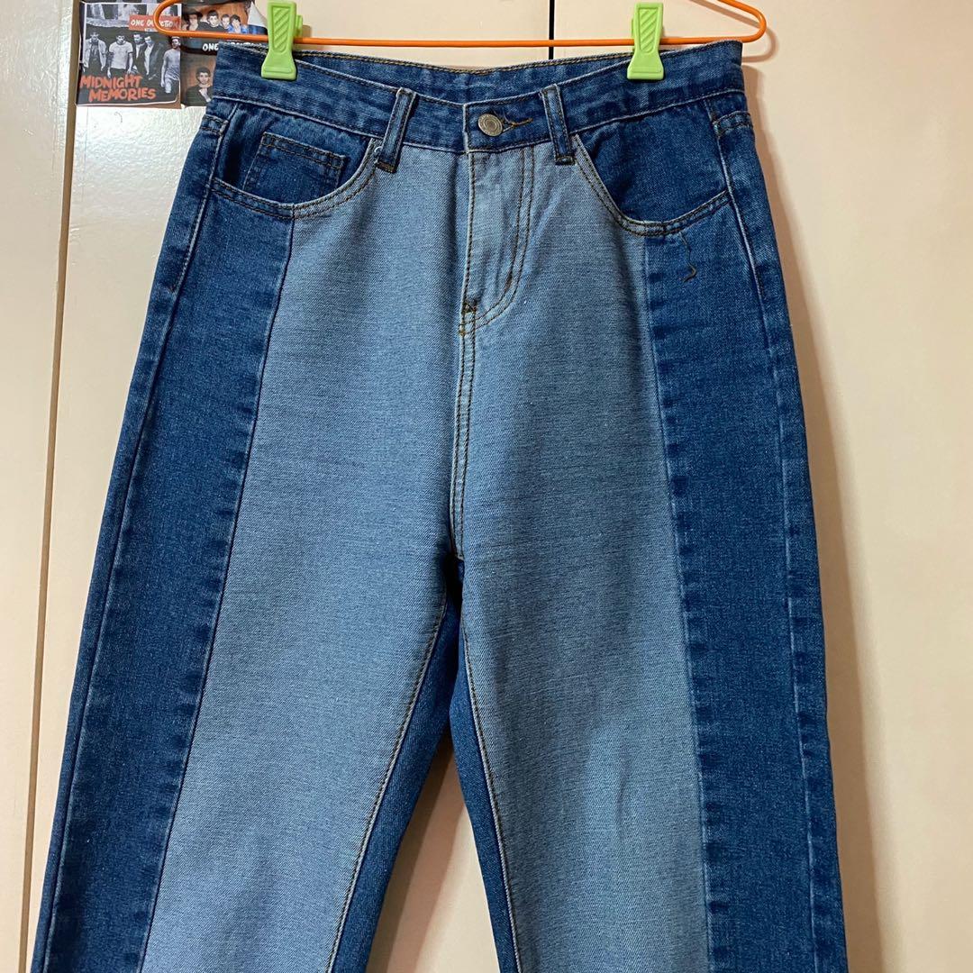 Two-tone pants, Women's Fashion 