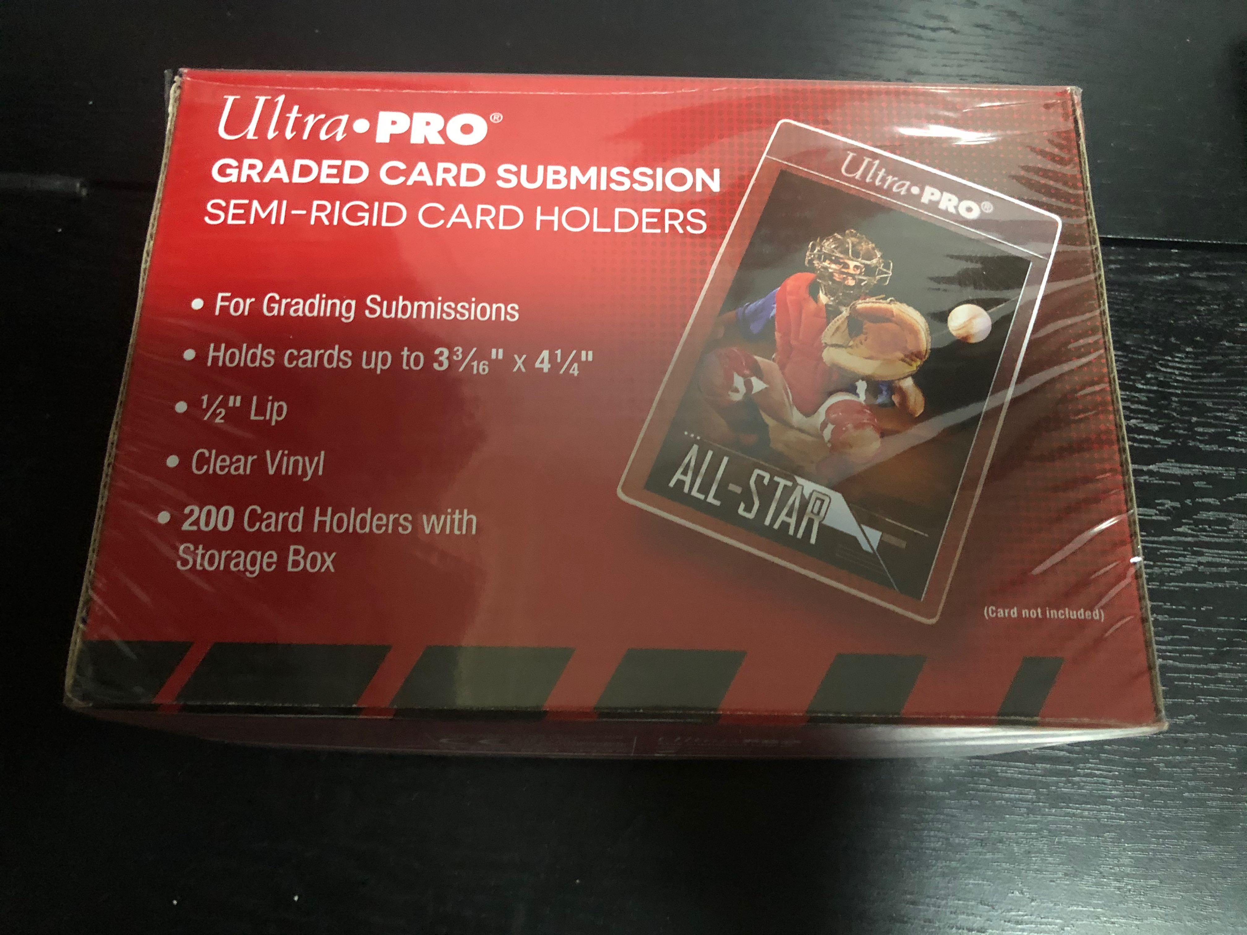 Ultra Pro Semi Rigid Sleeves Card Saver 1 Grading PSA BGS Pokemon, Hobbies & Toys, Toys & Games on Carousell Ultra Pro Semi Rigid Sleeves Card Saver 1 Grading PSA BGS Pokemon, Hobbies & Toys, Toys & Games on Carousell