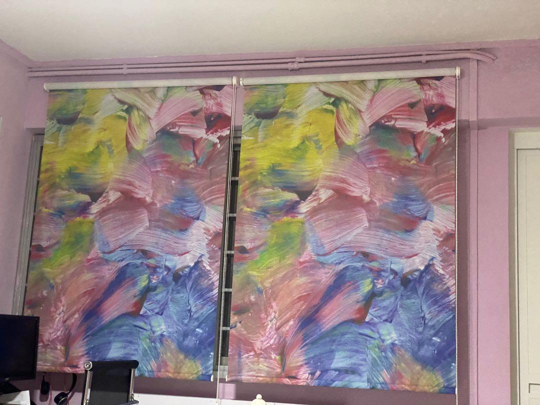 Used Window Roller Blinds Everything Else On Carousell