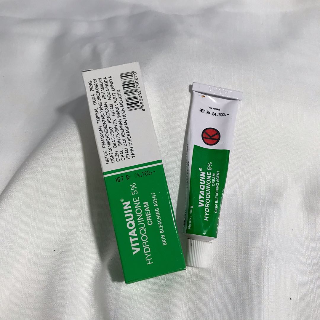 Vitaquin Hydroquinone 5, Kesehatan & Kecantikan, Kulit, Sabun & Tubuh