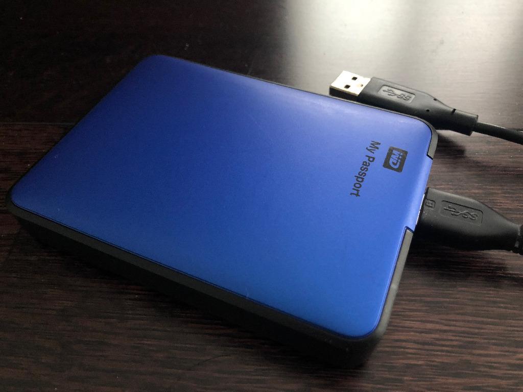 Wd Elements Portable 1tb Blue Electronics Computer Parts Accessories On Carousell