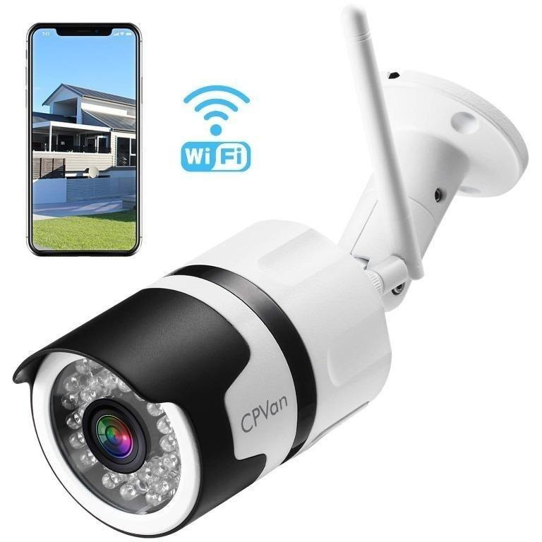 14c 0521 New Cpvan Camhi App 1080p Outdoor Security Camera Ip66 Waterproof Wifi Cctv Camera Wireless Ip Camera System With ft Night Vision Two Way Audio Motion Detection Ideal For Home Office Electronics Others On Carousell