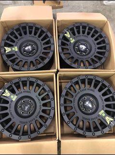 18" Beast 1908P Matte Black mags 6Holes pcd 114 bnew