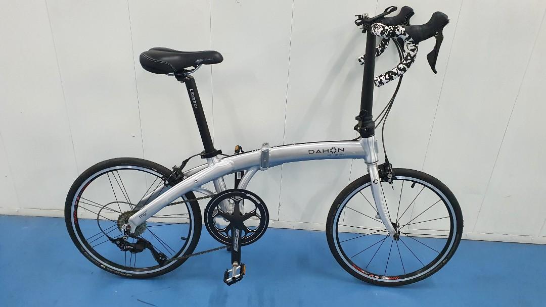 Dahon drop bar clearance