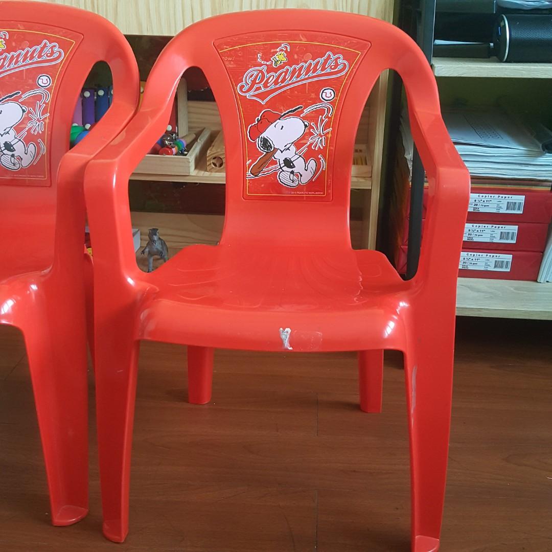 2 Snoopy Homeschool Chairs, Babies & Kids, Baby Nursery & Kids