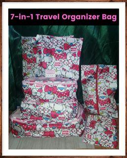 7in1 Travel Organizer Bag/Packing Organizer
