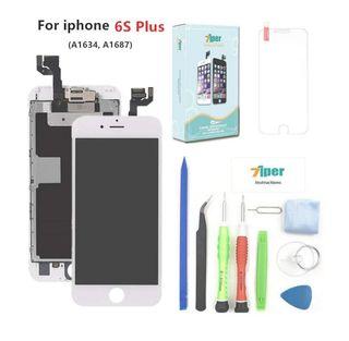 Earpiece Xlhama LCD Touch Screen for iPhone 8 Black 4.7Assembled with Proximity Sensor Front Camera and Repair Kit Full Assembly Repair Not Include Home Button