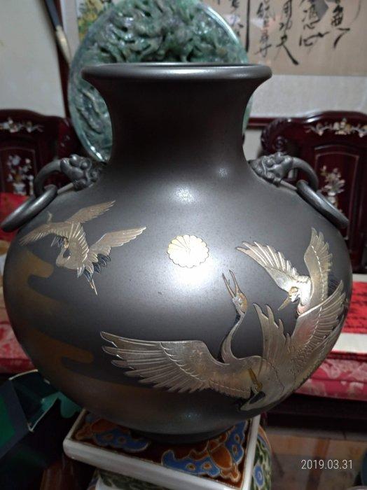 高岡銅器 花器 花瓶-