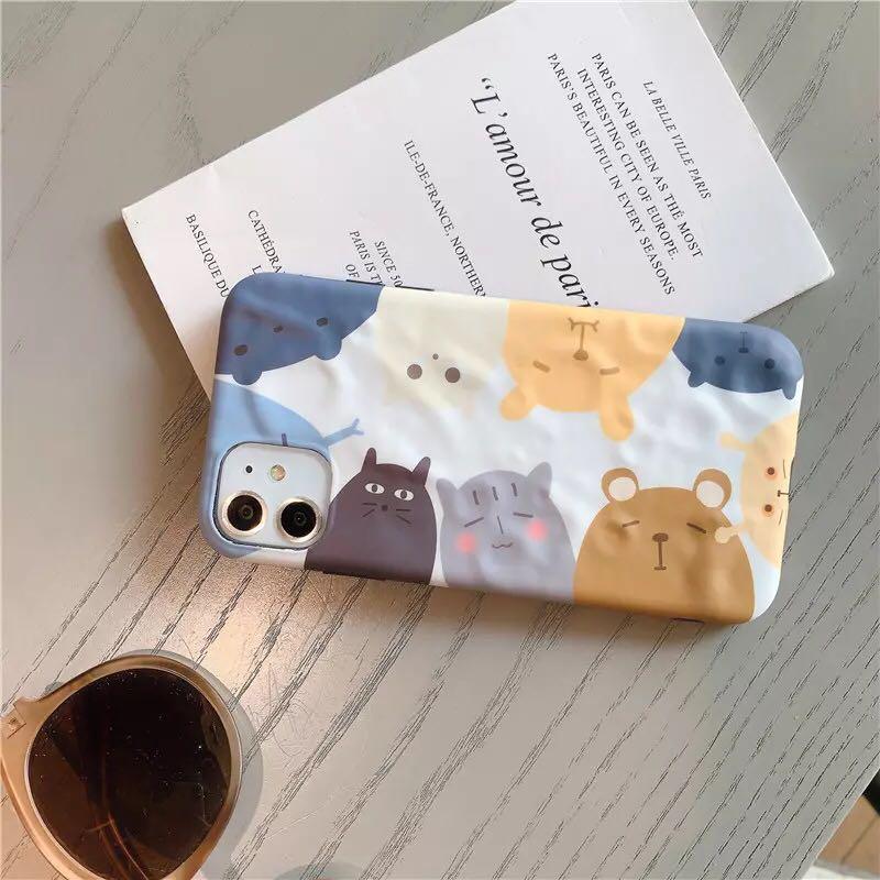 貓貓貓咪貓奴愛貓黑貓白貓手機殼iphone Case 可愛風畫風 電子產品 電話 平板電腦裝飾 Carousell