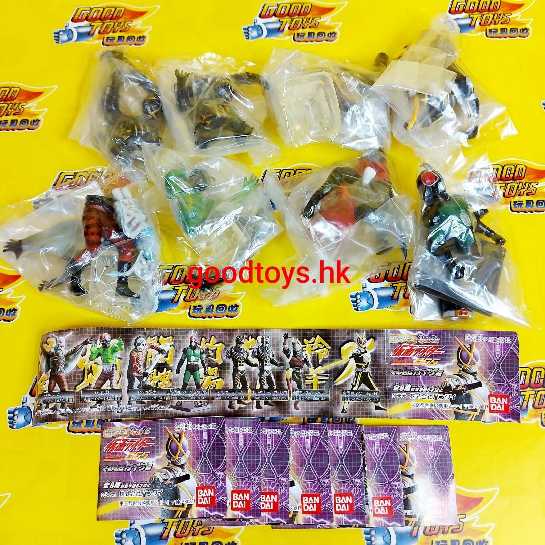 S.H.Figuarts(真骨彫製法) 仮面ライダーアギト グランドフォーム 全新BANDAI 幪面超人555 FAIZ KAIXA編HG 扭蛋全8種, 玩具收藏品, 手辦