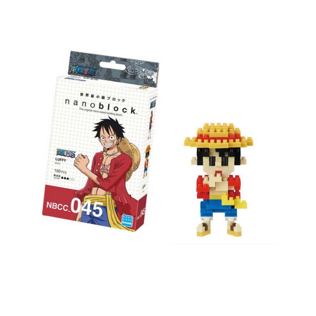 全新有盒nanoblock 045 One Piece 海賊王luffy 路飛figure 興趣及遊戲 玩具 遊戲類 Carousell