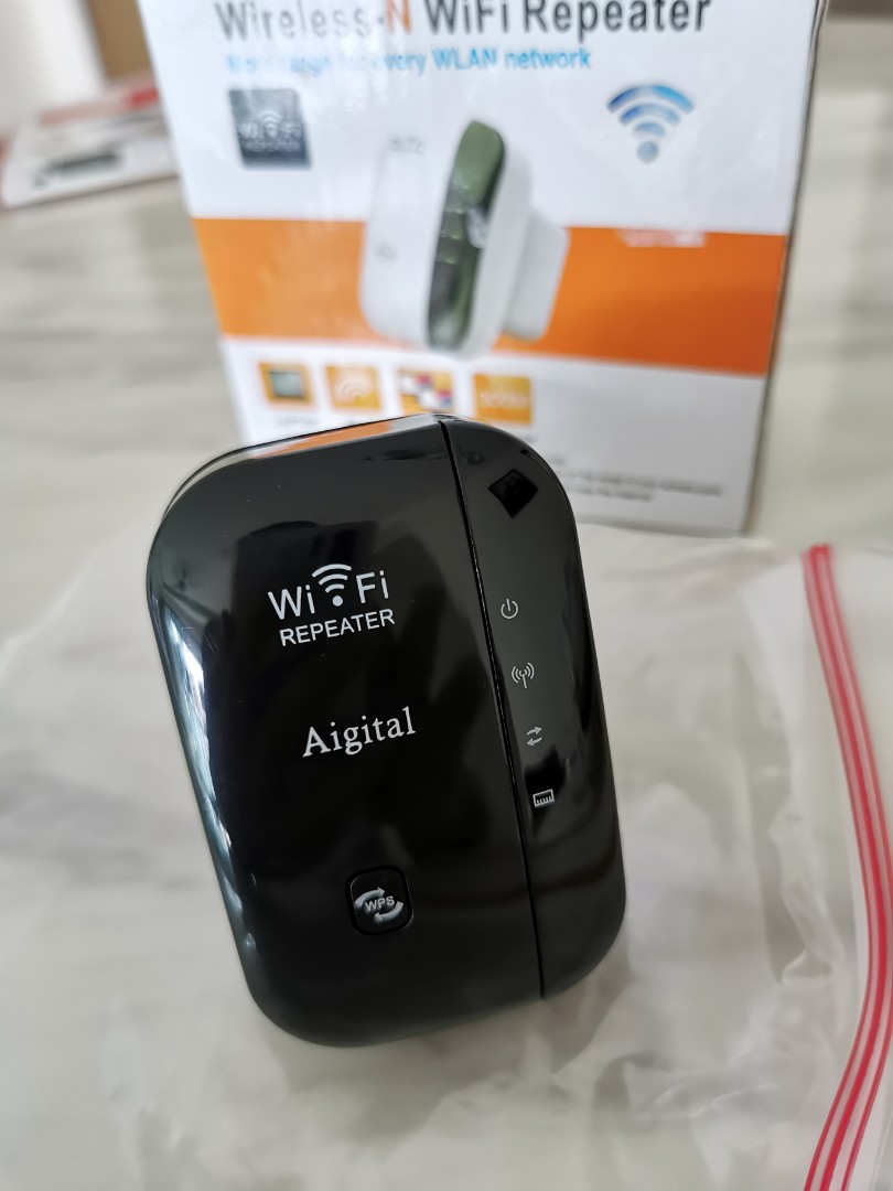 Aigital Wifi Repeater Extender Like New Electronics Others On Carousell
