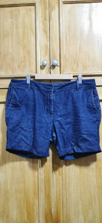 ann taylor loft jean shorts