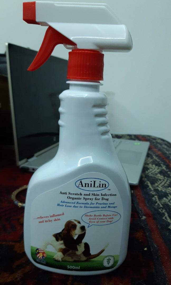 spray for dog skin infection