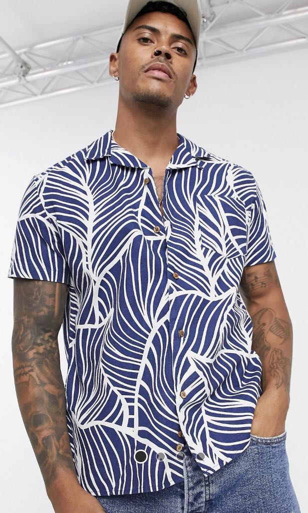 asos patterned shirt