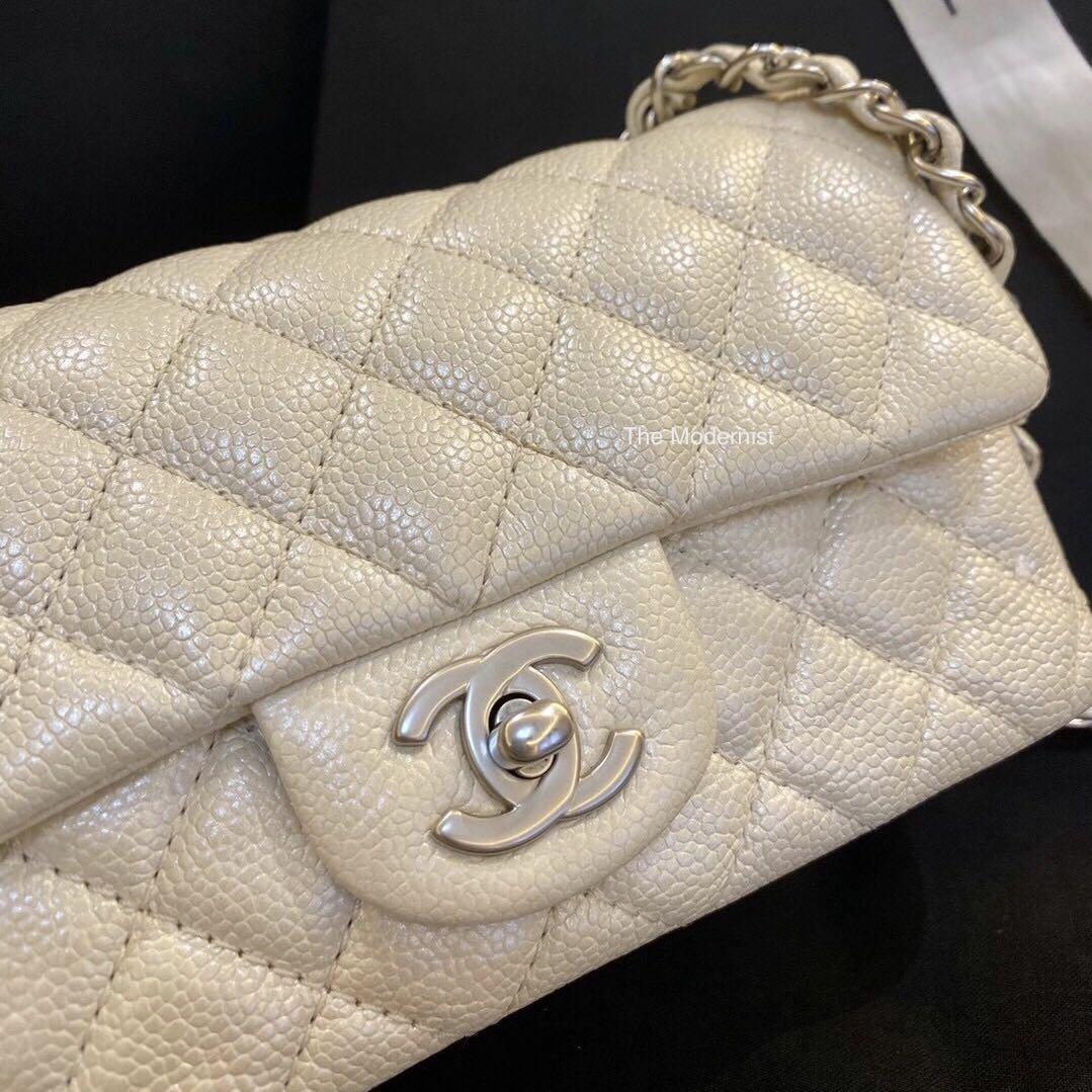 chanel caviar leather