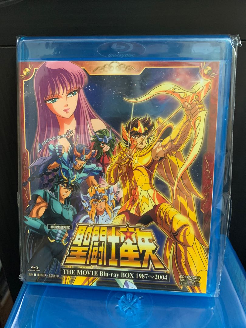 ◇[Blu-ray] 聖闘士星矢 THE MOVIE ブルーレイBOX 1987～2004 品 