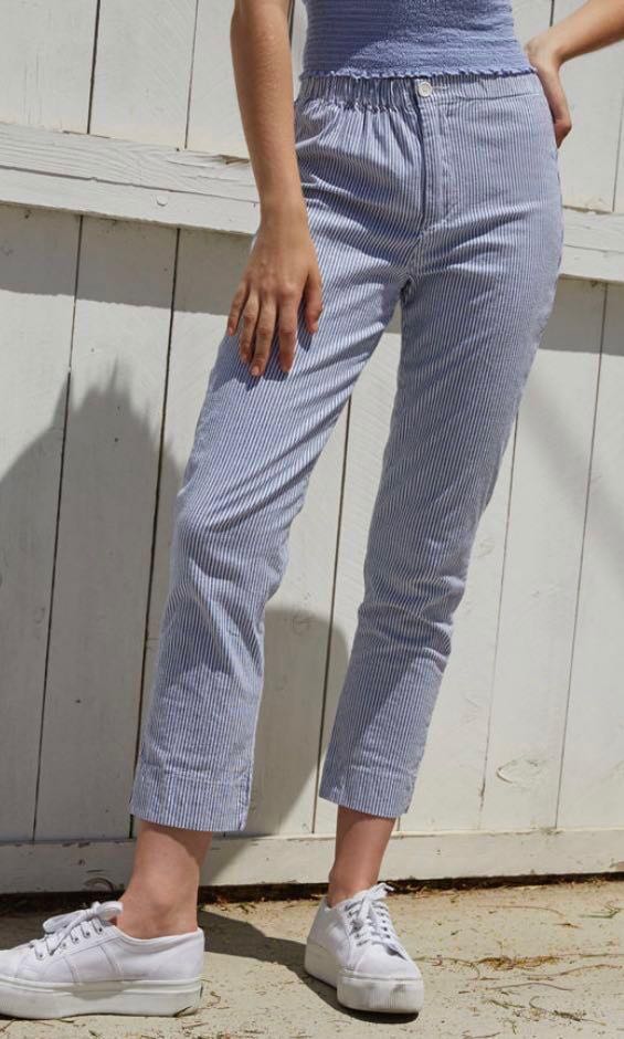 Brandy Melville Striped Tilden Pants 