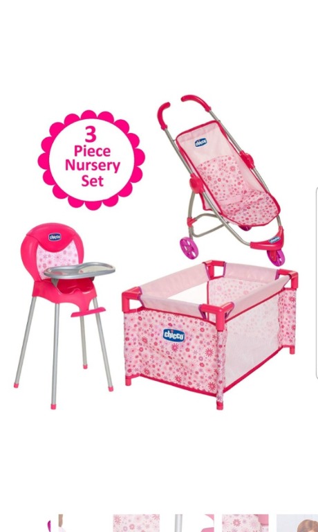 Chicco deluxe nursery time fun for baby dolls play on sale set