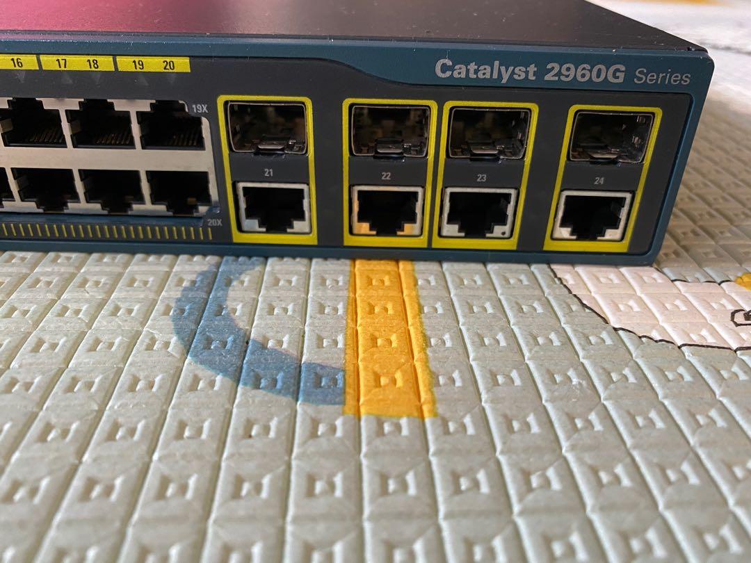 Cisco Catalyst 2960g Switch Ws C2960g 24tc L Electronics Others On Carousell