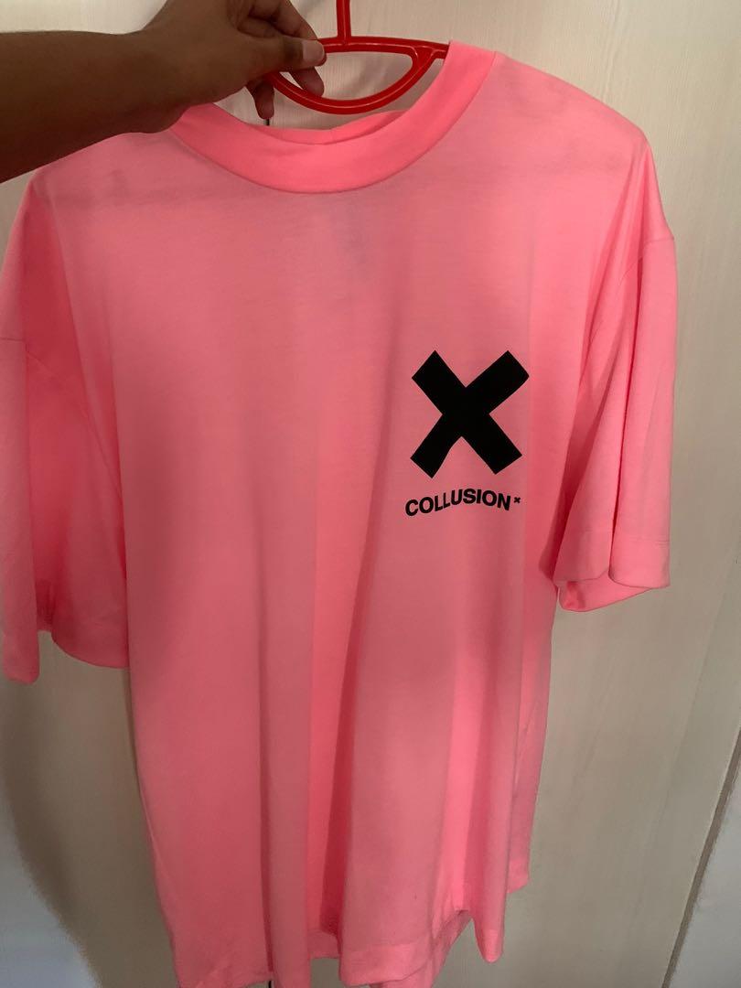collusion pink sweater vest