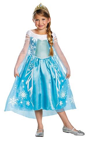 Girls outlet elsa costume
