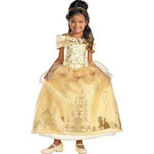Girls best sale belle costume