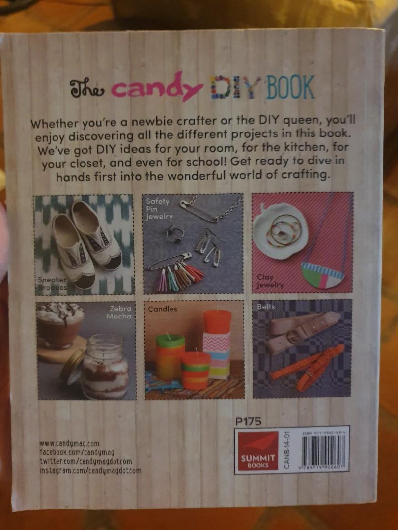DIY Book | Arts and Crafts book (Category: Magazines) located in Muntinlupa City. Submitted by closetbyg.mnl (Listing ID 1036155771, Image 2). Description: DIY Book of Candy Magazine. Great for those who loves to do arts and crafts..