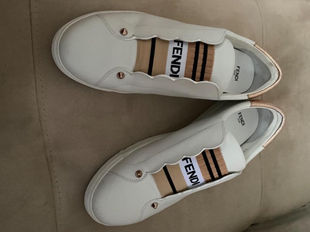 Used fendi sneakers clearance